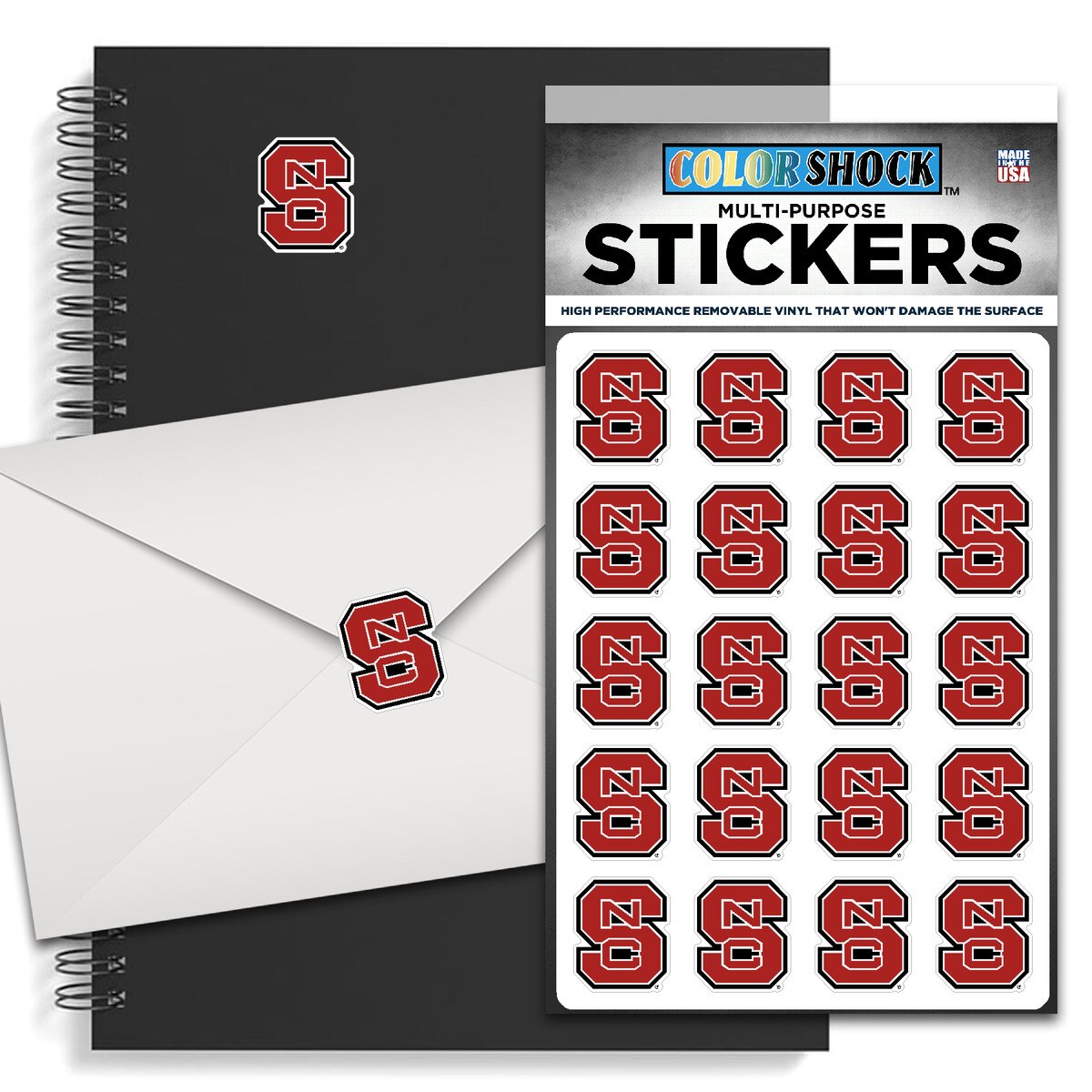 Sticker Sheet 1 Inch S Logo Pack of